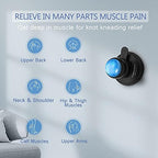 Massage Ball Deep Tissue 2 in 1 Mountable Muscle Massage Roller for Pain Relief, Trigger Point ，Relieve Fascia Muscle Knot and Joint Pain Relax Full Body