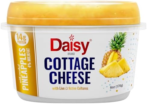 Daisy Brand Pineapple Single 4% Cottage Cheese, 6.0 Oz