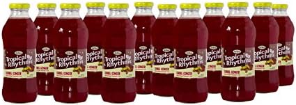 Grace Tropical Rhythms Bottled Juice Sorrel Ginger 12-pack