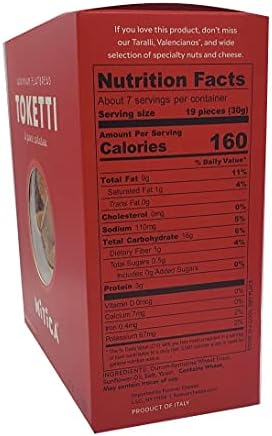 Mitica | IT361 Toketti di Pane Carasau | Sardinian Flatbread | 7oz (198grs) | Pack of 1