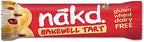 Nakd Bakewell Tart Natural Snack Bars - Vegan Bars - Healthy Snack - Gluten Free Bars 35 g