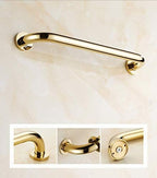ELLO&ALLO Bathroom Shower Grab Bar with Concealed Screws, Home Care Handrail Bar Bath Hardware, Gold Finish (20 Inch)
