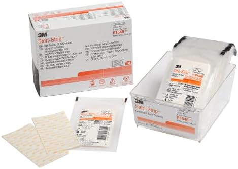 3M Healthcare Steri-Strip 1/4" x 4", Reinforced Category: Specialty Dressings Woundcare Products (10 Strips)