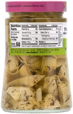 FRATELLI D'AMICO - Rustic Sliced Artichokes in Oil, Premium Quality, Chef Selected, Large Jar : 24.7oz (700 g), Antipasto, Non GMO Italian Premium Brand, Product of Italy