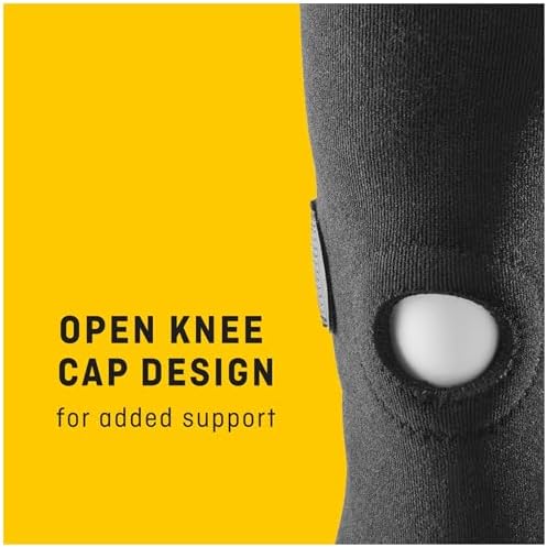 FUTURO Sport Knee Support, Ideal for Athletic and Everyday Activities, One Size Black