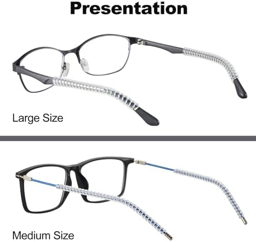 Eyeglasses Ear Cushion, Anti-Slip Comfort Eyeglasses Temple Tips Sleeve Retainer, Non Slip Eyeglass Ear Cushions