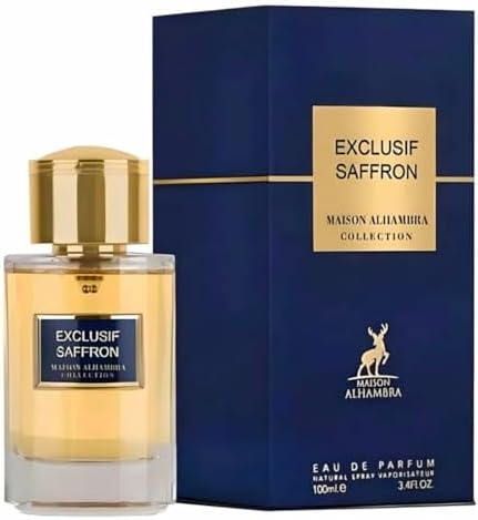 Exculsif Saffron by Maison Alhambra for Men - 3.4 oz EDP Spray