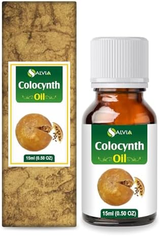 Salvia Colocynth Oil | Pure and Natural Cold-Pressed Oil | Hair Care (Hair Thickening, Improve Scalp Health) Skin Care (Moisturizes & Nourishes)- Cosmetic Grade - 15 ML