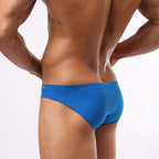 Mendove Men's Nylon Solid Contour Pouch Bikini Swimsuit