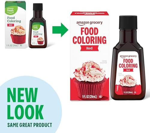 Amazon Grocery, Red Food Coloring, 1 Fl Oz