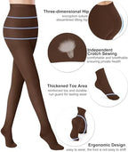 Medical Compression Pantyhose for Women Support Stockings 20-30 mmHg Treatment Swelling, Edema Varicose Veins