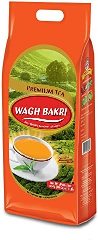 Wagh Bakri Premium Black Tea, 1 lb of Special International Blend