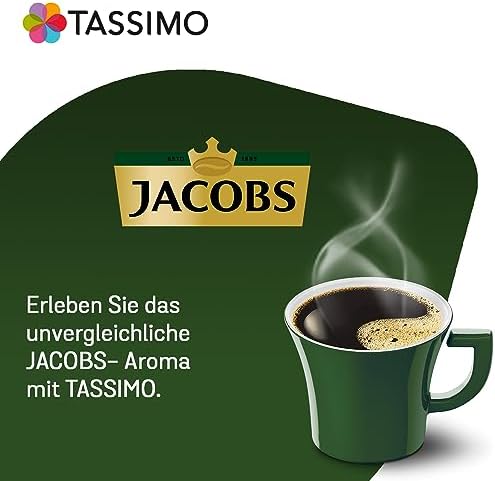 Tassimo Jacobs Espresso, Rainforest Alliance Certified, 5 x 16 T-Discs