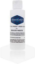 AmeriColor Soft Gel Paste Food Color, 6-Ounce, Bright White