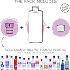 CuloClean Portable Bidet for Toilet or Travel (Lilac). Peribottle for Postpartum Care. After Labor Essentials. Spray Douche for Mom and Baby. (CuloClean + Bottle, 1pcs Lilac)