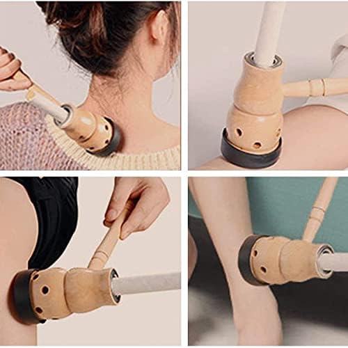 Barelove Moxa Stick Burner Holder, 葫芦灸 艾灸 Wooden Moxa Strips Mugwort Moxibustion Keeper Box Acupoint Massage Treatment Tool, Portable Moxa Healing Box Set