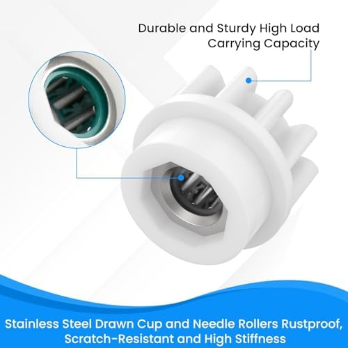 SDTC Tech 2 Pcs Easy Mop Pedal Broom Spin Replacement, One Way Clutch Bearing Repair, Spin Mop Bucket Gear Replacement, Mop Bucket Bearing Compatible with Oce DAR, Vi LIDA