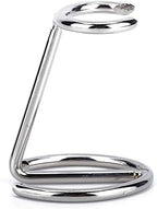 Shaving Brush Holder,Razor Brush Stand Men Shaving Brush Stainless Steel Stand Razor Holder for Salon Home Travel Use