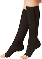 Medical Compression Socks Leg Support Stocking Zipper Men Women
