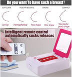 Electric Breast Massager Cup, Enlargement Breast Massage Enhancement Machine with 5 Intensity Levels, Prevent Sagging