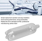 AYNEFY Water Storage Bottle, Transparent, 1000ML, Dental Chair, Reusable, Plastic, Standard Bottle