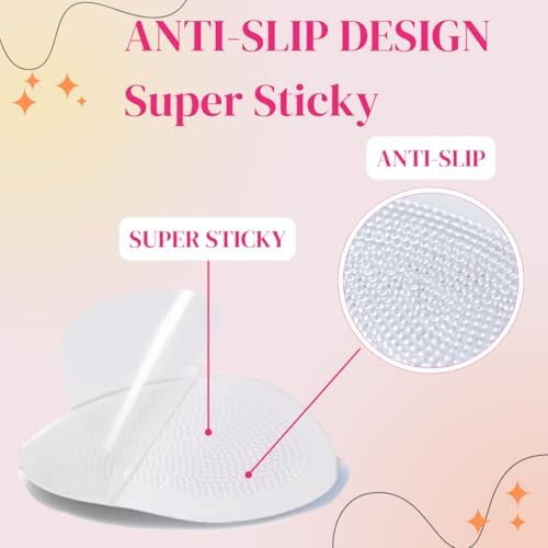 Ball of Foot Cushions for Women, 3 Pairs Reusable Metatarsal Pads Women Men, High Heel Comfort Forefoot Pads Non-Slip Inserts Pads Reduce Foot Pain and Provide Support, Fits All Feet Sizes