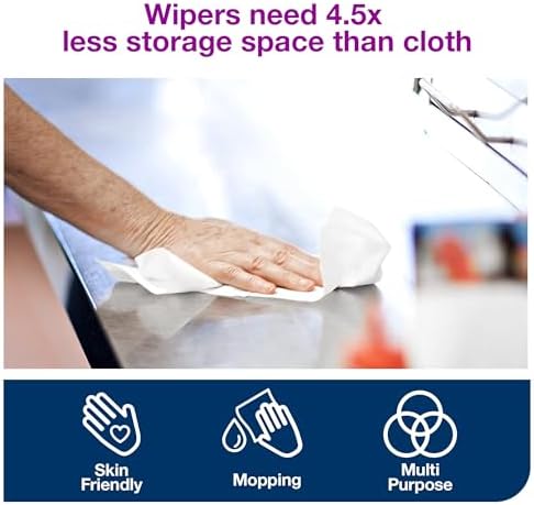 Tork Paper Wiper Plus White W2, 2 x 300 Sheets, 192128