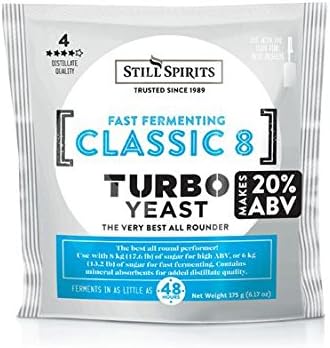 Still Spirits Classic 8 Urea Turbo Yeast (US/UK/CAN Only) 20% ABV