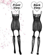 10 Pieces Women's Fishnet Lingerie Bright Body Stocking Bodysuits Lingerie Fishnet Dress for Women