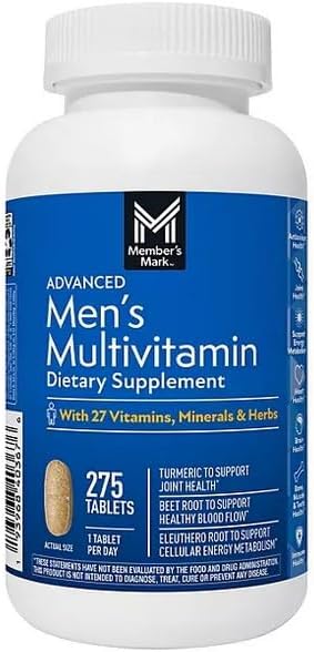 Men's Daily Multivitamin Tablets, 275 ct.