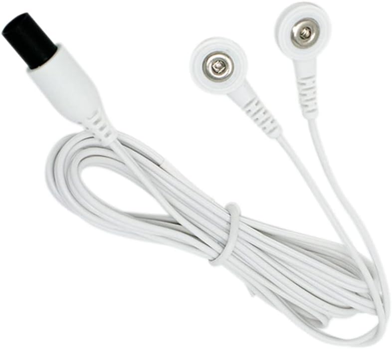 Discount TENS Omron Compatible Replacement Lead Wire – Works with Omron Max, Pro & Pocket Devices, Fits Omron Size Snap Connectors, Durable Cable for Omron Pain Relief Devices