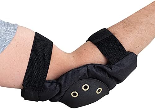 Allegro-7104 Elbow Pads, Hard, Nylon, Foam, Univ, PR, One size,Black