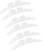 3 Pairs Transparent Self-Adhesive Forefoot Stickers Non-Slip Protective Foot Pads Anti-Abrasion Toe Protectors for Women High Heels Slip Prevention Comfortable