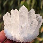 Crystal Cluster Reiki Healing Stone Natural Quartz Point Mineral Crystal Specimen Home Decor Gift (About 600g White Crystal)