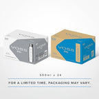 VOSS Premium Still Bottled Natural Water - BPA-Free - High Grade PET - Recyclable Plastic - Pure Drinking Water with Unique & Iconic Bottle Design - 24 Pack