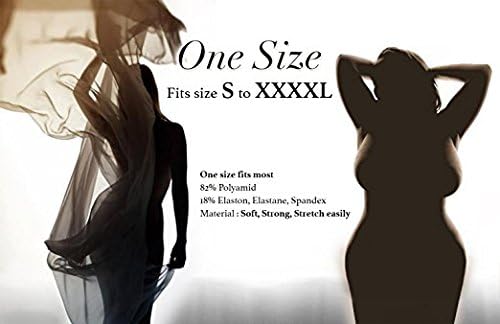 2 Pack Womens One Size Fishnet Bodystockings Striped Lingerie Crotchless Bodysuits Tights Suspenders Black