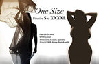 2 Pack Womens One Size Fishnet Bodystockings Striped Lingerie Crotchless Bodysuits Tights Suspenders Black