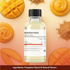 Dolce Flav Mango Extract - 2 Ounce Water-Soluble Multipurpose Flavoring Ideal for Baked Goods, Beverages, Coffee, Desserts & Ice Cream - Mango Essence Perfect for Weight Management