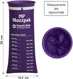MP MOZZPAK Vomit Bags Disposable 24 Pack - 1000ml Emesis Bags, Leak-Proof Barf Bag, Travel Friendly Puke & Nausea Bag for Motion Sickness, Medical Grade Throw up Relief for Car, AirPlane, & Road Trip