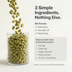 Rel Snacks Sea Salt Roasted Edamame Beans – High Protein, Low Carb Snack (11g Protein) – Keto, Vegan, Non-GMO – Made with Avocado Oil – 10 Pack, 0.9 oz