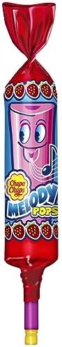 Chupa Chups' Melody Pops - Strawberry 48 Pack/720g