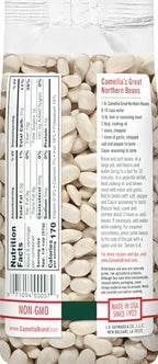 Camellia Brand Dried Great Northern Beans, 1 Pound (Pack of 6)