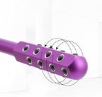Facial Roller - Uplift Facial Massaging Beauty Roller, Face Massager Roller, Face Rollers for Women, Portable 7.6" Purple Beauty Roller for Face, Eye, Neck, Chin, Skin - 24-Stone