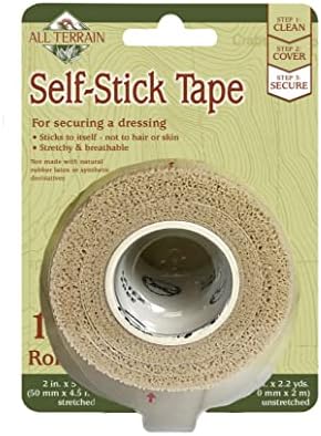 All Terrain Tape,Tender, 2in x 5yd 6pk