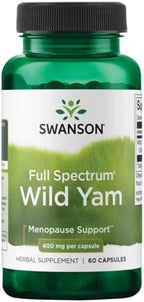 Swanson Full Spectrum Wild Yam 400 Milligrams 60 Capsules