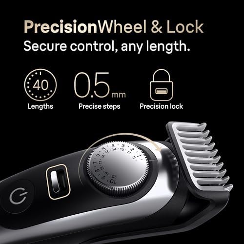 Braun Series 9 All-in-One Multi Grooming Kit for Men, 13-in-1 Beard Trimmer, Body Groomer, Hair Clipper and Manscaping for Face & Body, 9440