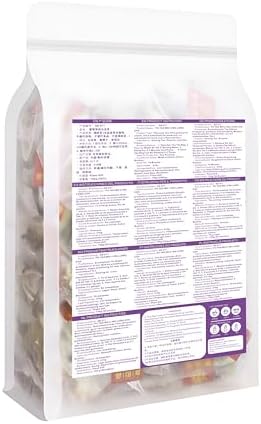 Plant Gift Grape Jasmine Oolong Tea Bag 5.29oz (3g*50bags) Grape, Oolong Tea, Jasmine Flower, Chinese Pure Natural, Health Care Mixed Tea, Combination of Floral Tea 150g 葡萄茉莉乌龙茶