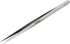 TOWOT Precision Tweezers, Stainless Steel Pointed Tweezers for Craft, Electronics, Soldering, Experimental Work, Jewelry-Making, Non-Magnetic Industrial Tweezers