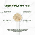 DEAL SUPPLEMENT Organic Psyllium Husk Powder, 3lbs (48oz) – Unflavored Plant Based Soluble Dietary Fiber – Gut & Digestion Health – Great for Baking & Cooking – Keto Friendly, Gluten Free, Non-GMO