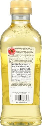 Filippo Berio Extra Light Olive Oil, 16.9 Ounce rPET Bottle (Pack of 6)